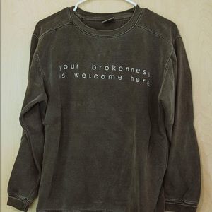 Distressed Sweatshirt